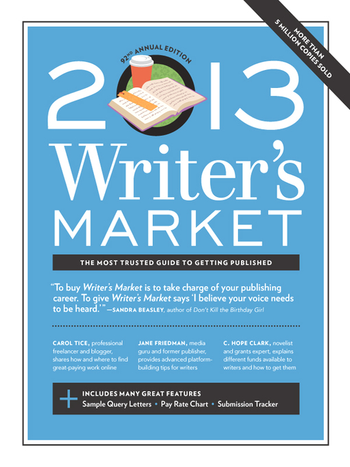 Title details for 2013 Writer's Market by Robert Lee Brewer - Available
